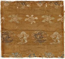 Fragment, early 1700s. Creator: Unknown