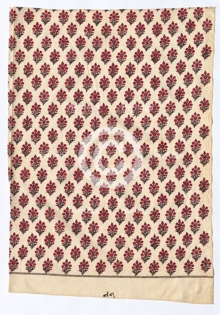 Fragment, early 1800s. Creator: Unknown.