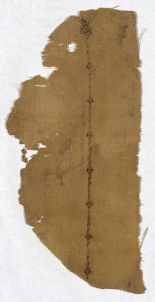 Fragment, Egypt, Arab period (641-969)/Fatimid period (969-1171)/Ayyubid period (1171-1250)... Creator: Unknown