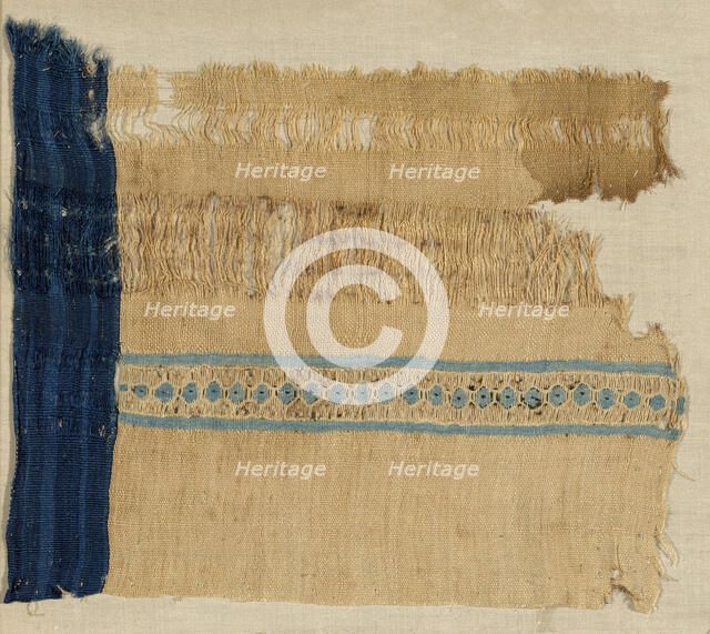 Fragment, Egypt, Arab period (641-969)/Fatimid period (969-1171)/Ayyubid period (1171-1250)... Creator: Unknown.