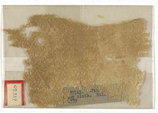 Fragment, Egypt, Arab period (641-969)/Fatimid period (969-1171)/Ayyubid period (1171-1250)... Creator: Unknown