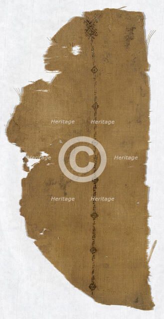 Fragment, Egypt, Arab period (641-969)/Fatimid period (969-1171)/Ayyubid period (1171-1250)... Creator: Unknown.