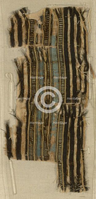 Fragment, Egypt, Arab period (641-969)/Fatimid period (969-1171)/Ayyubid period (1171-1250)... Creator: Unknown.