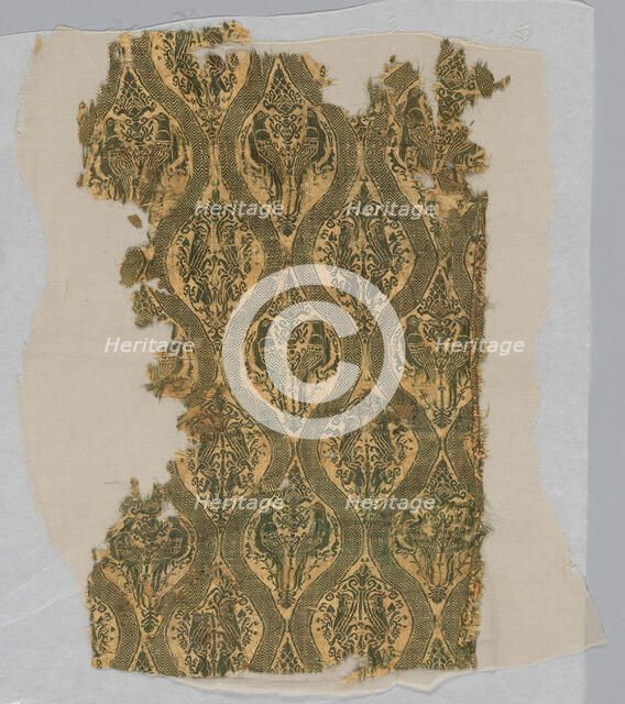 Fragment, Egypt, Ayyubid Dynasty (1171-1250), 1200/50. Creator: Unknown.