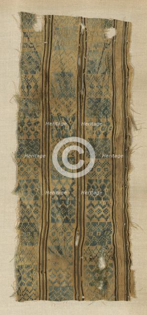 Fragment, Egypt, Ayyubid period (1171-1250)/Mamluk period (1250-1517), 13th century. Creator: Unknown.