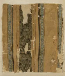 Fragment, Egypt, Ayyubid period (1171-1250)/Mamluk period (1250-1517), 13th century. Creator: Unknown