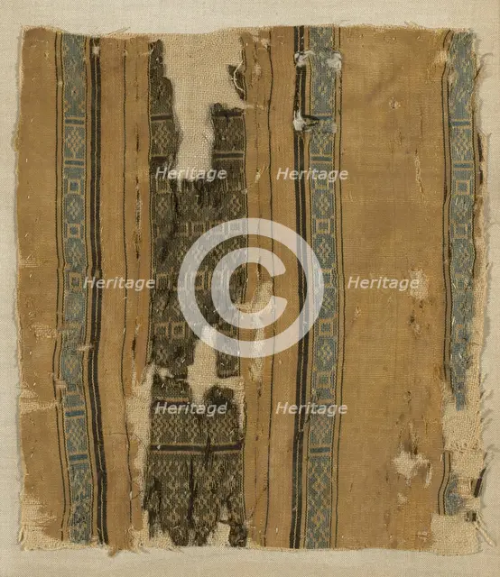 Fragment, Egypt, Ayyubid period (1171-1250)/Mamluk period (1250-1517), 13th century. Creator: Unknown.