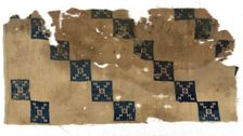 Fragment, Egypt, Ayyubid period (1171-1250)/Mamluk period (1250-1517), 13th/14th century. Creator: Unknown