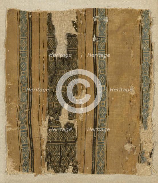 Fragment, Egypt, Ayyubid period (1171-1250)/Mamluk period (1250-1517), 13th century. Creator: Unknown.