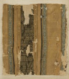 Fragment, Egypt, Ayyubid period (1171-1250)/Mamluk period (1250-1517), 13th century. Creator: Unknown