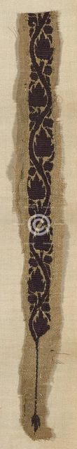 Fragment, Egypt, Greco-Roman period (30 B.C.-641 A.D.), 4th/5th century. Creator: Unknown.