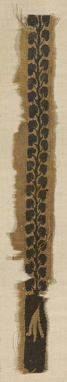 Fragment, Egypt, Greco-Roman period (30 B.C.- 641 A.D.), 4th/5th century. Creator: Unknown