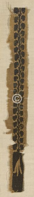Fragment, Egypt, Greco-Roman period (30 B.C.- 641 A.D.), 4th/5th century. Creator: Unknown.