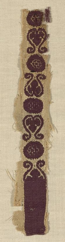 Fragment, Egypt, Greco-Roman period (30 B.C.- 641 A.D.), 4th/5th century. Creator: Unknown