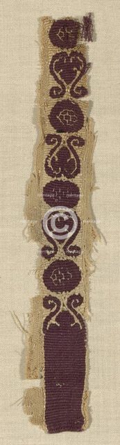 Fragment, Egypt, Greco-Roman period (30 B.C.- 641 A.D.), 4th/5th century. Creator: Unknown.