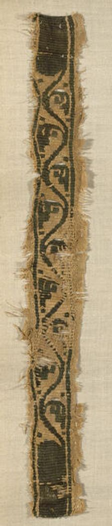 Fragment, Egypt, Greco-Roman period (30 B.C.- 641 A.D.), 4th/5th century. Creator: Unknown