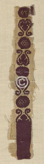 Fragment, Egypt, Greco-Roman period (30 B.C.- 641 A.D.), 4th/5th century. Creator: Unknown.