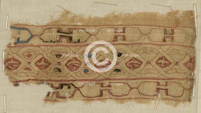 Fragment, Egypt, Fatimid period (969-1171)/Ayyubid period (1171-1250)/Mamluk period... Creator: Unknown.
