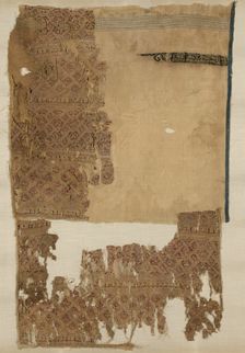Fragment, Egypt, Late Fatimite (969-1171 A.D.)/ Ayyubid period (1171-1250), 11th/13th century. Creator: Unknown