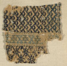 Fragment, Egypt, Mamluk period (1250- 1517), 13th/14th century. Creator: Unknown