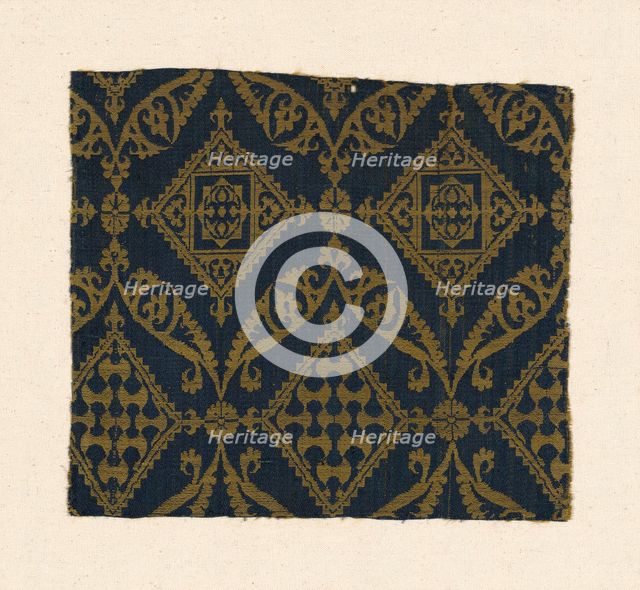 Fragment, Egypt, Mamluk period (1250-1517), 14th/ 15th  century. Creator: Unknown.