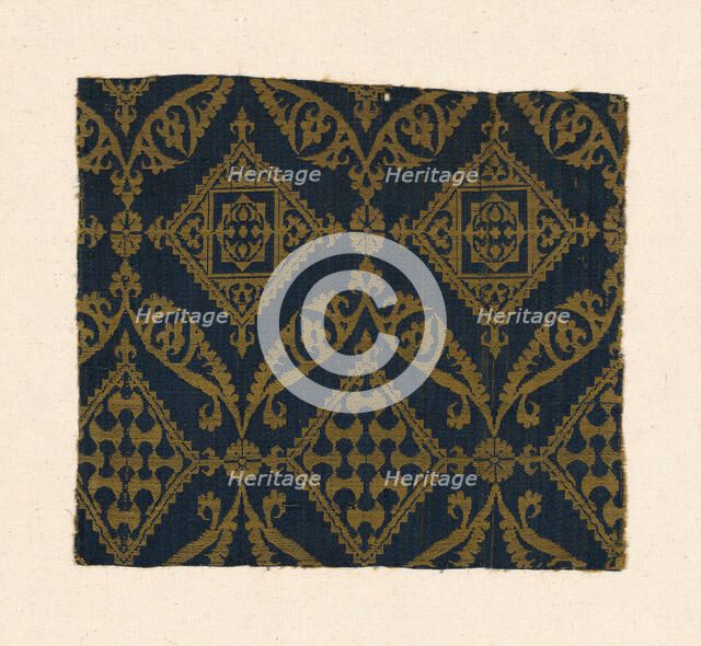 Fragment, Egypt, Mamluk period (1250-1517), 14th/ 15th  century. Creator: Unknown.