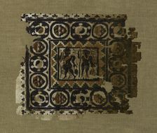 Fragment, Egypt, Roman period (30 B.C.- 641 A.D.), 4th/5th century. Creator: Unknown