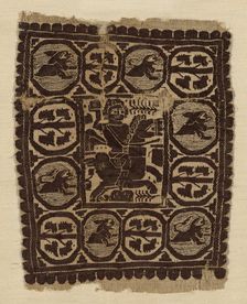 Fragment, Egypt, Roman period (30 B.C.-641 A.D.), 4th/5th century. Creator: Unknown