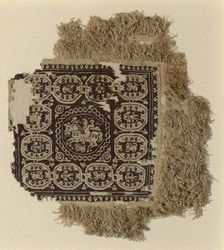 Fragment, Egypt, Roman period (30 B.C.-641 A.D.), 4th/5th century. Creator: Unknown