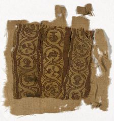 Fragment, Egypt, Roman period (30 B.C.- 641 A.D.), 4th/6th century. Creator: Unknown