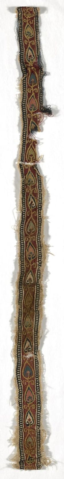 Fragment, Egypt, Roman period (30 B.C.- 641 A.D.), 4th/6th century. Creator: Unknown