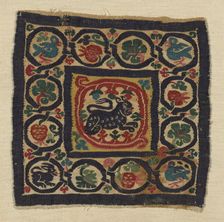 Fragment, Egypt, Roman period (30 B.C.-641 A.D.), 4th/6th century. Creator: Unknown