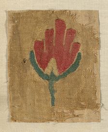 Fragment, Egypt, Roman period (30 B.C.- 641 A.D.), 5th/6th century. Creator: Unknown