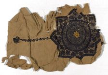 Fragment, Egypt, Roman period (30 B.C.- 641 A.D.)/Arab period (641-969)/Fatimid period (969... Creator: Unknown