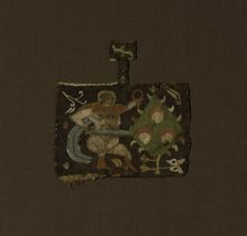 Fragment, Egypt, Roman period (30 B.C.- 641 A.D.)/Arab period (641-969), 6th/8th century. Creator: Unknown