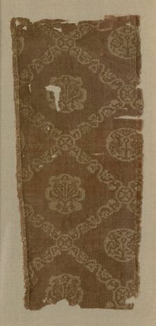 Fragment, Egypt, Roman period (30 B.C.- 641 A.D.)/Arab period (641-969), 6th/7th century. Creator: Unknown