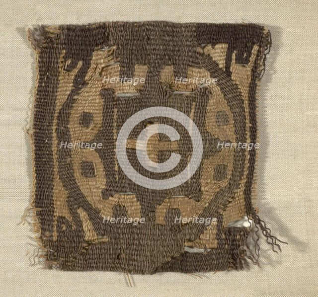 Fragment, Egypt, Roman period (30 B.C.- 641 A.D.), 5th/6th century. Creator: Unknown.