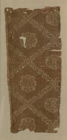 Fragment, Egypt, Roman period (30 B.C.- 641 A.D.)/Arab period (641-969), 6th/7th century. Creator: Unknown