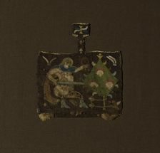 Fragment, Egypt, Roman period (30 B.C.- 641 A.D.)/Arab period (641-969), 6th/8th century. Creator: Unknown