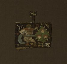 Fragment, Egypt, Roman period (30 B.C.- 641 A.D.)/Arab period (641-969), 6th/8th century. Creator: Unknown