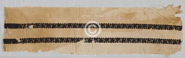 Fragment, Egypt, Roman period (30 B.C.- 641 A.D.)/Arab period (641-969)/Fatimid period (969... Creator: Unknown.