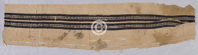 Fragment, Egypt, Roman period (30 B.C.- 641 A.D.)/Arab period (641-969)/Fatimid period (969... Creator: Unknown.