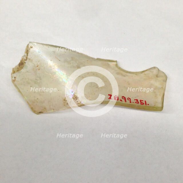 Fragment, European or Middle Eastern, ca. 1150-ca. 1250. Creator: Unknown.