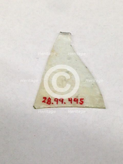 Fragment, European or Middle Eastern, ca. 1150-ca. 1250. Creator: Unknown.