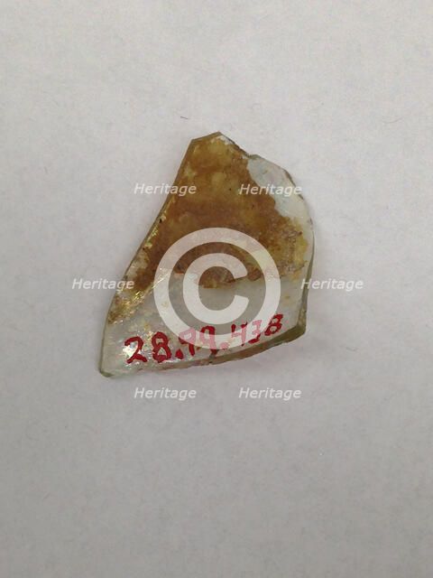 Fragment, European or Middle Eastern, ca. 1150-ca. 1250. Creator: Unknown.