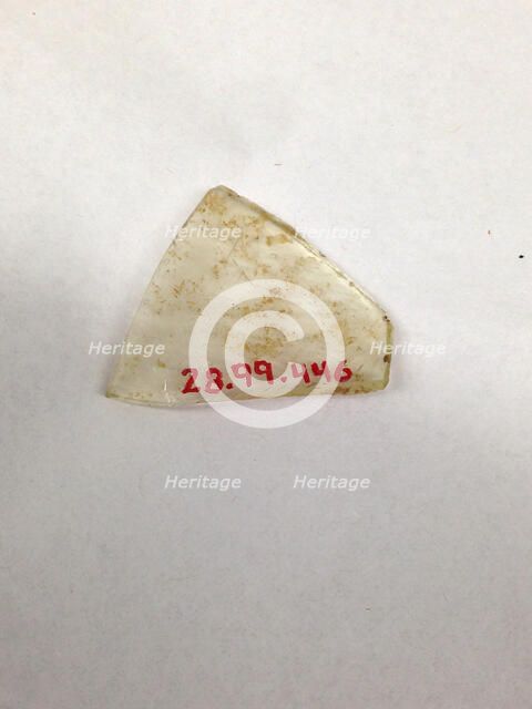 Fragment, European or Middle Eastern, ca. 1150-ca. 1250. Creator: Unknown.