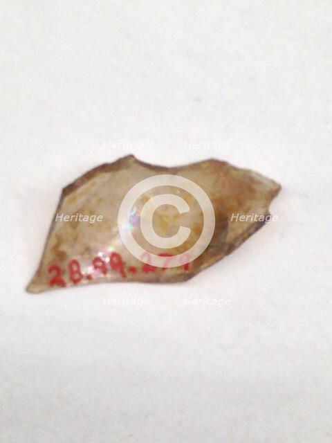 Fragment, European or Middle Eastern, ca. 1150-ca. 1250. Creator: Unknown.