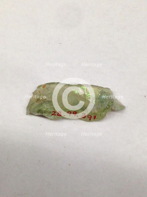 Fragment, European or Middle Eastern, ca. 1150-ca. 1250. Creator: Unknown.