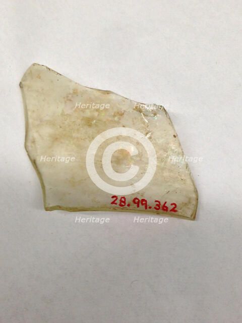 Fragment, European or Middle Eastern, ca. 1150-ca. 1250. Creator: Unknown.