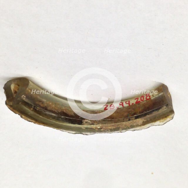 Fragment, European or Middle Eastern, ca. 1150-ca. 1250. Creator: Unknown.